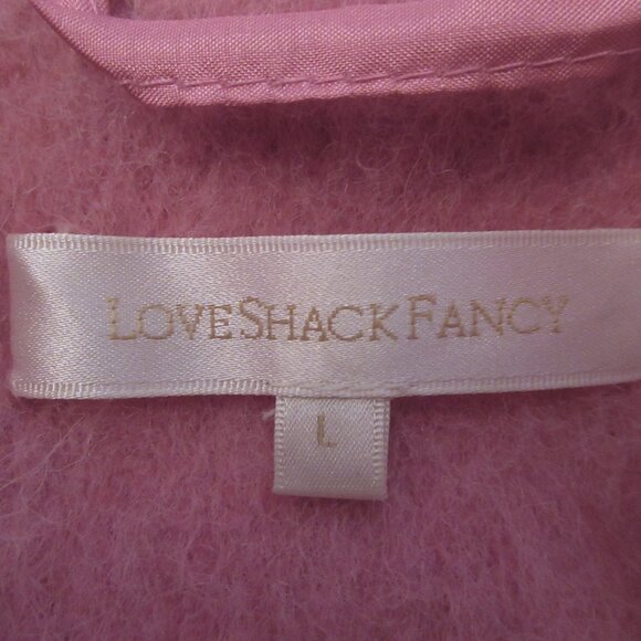 NWT Love Shack Fancy Floret Coat Pink - Picture 14 of 14